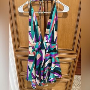 Luxxel Multicolor Geometric Kids One Piece